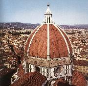 BRUNELLESCHI, Filippo Dome of the Cathedral  dfg Norge oil painting reproduction